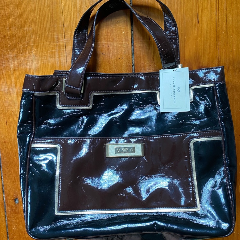 Anya Hindmarch for Target Patent Shoulder Bag